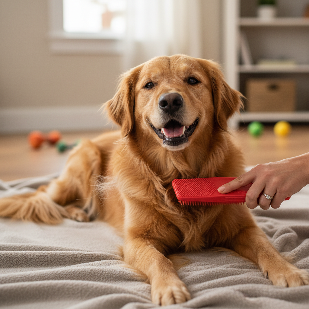 Pet Gentle Groomer Brush