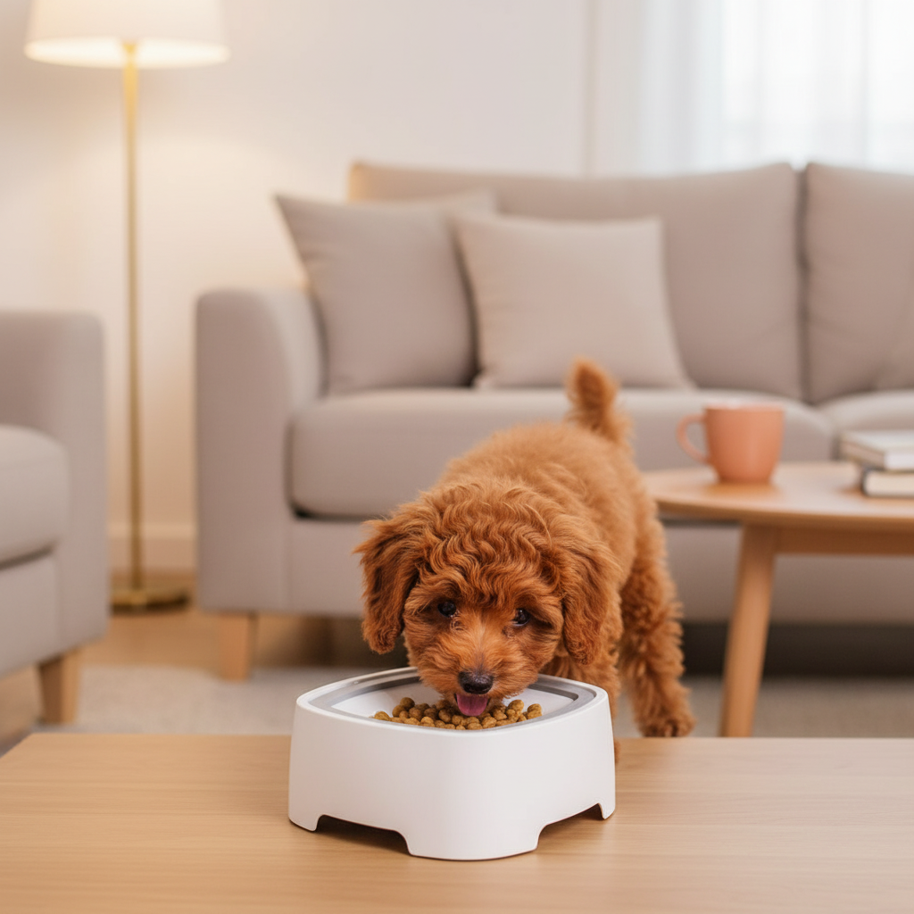 could you insert our product image for woof pawfect pet bowl in the image 