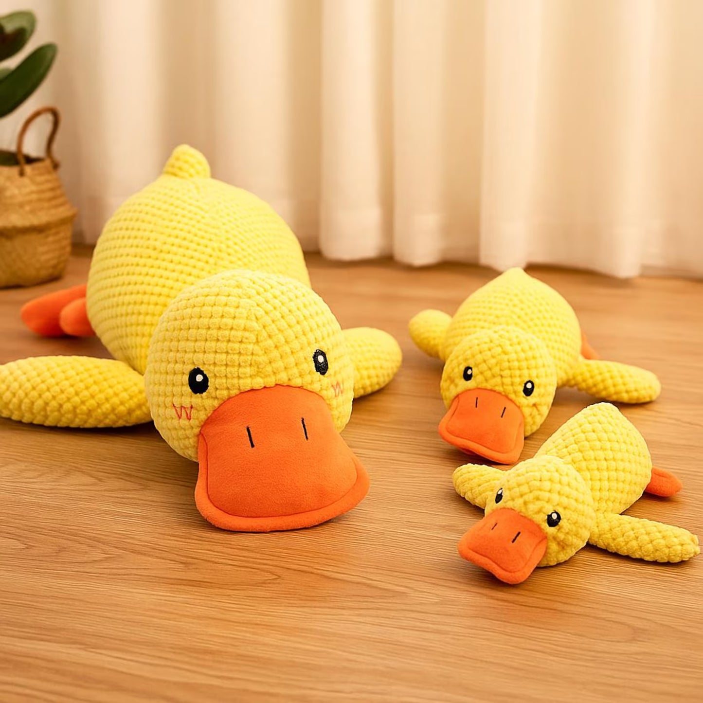 Interactive Duck Plush Toy for Dogs